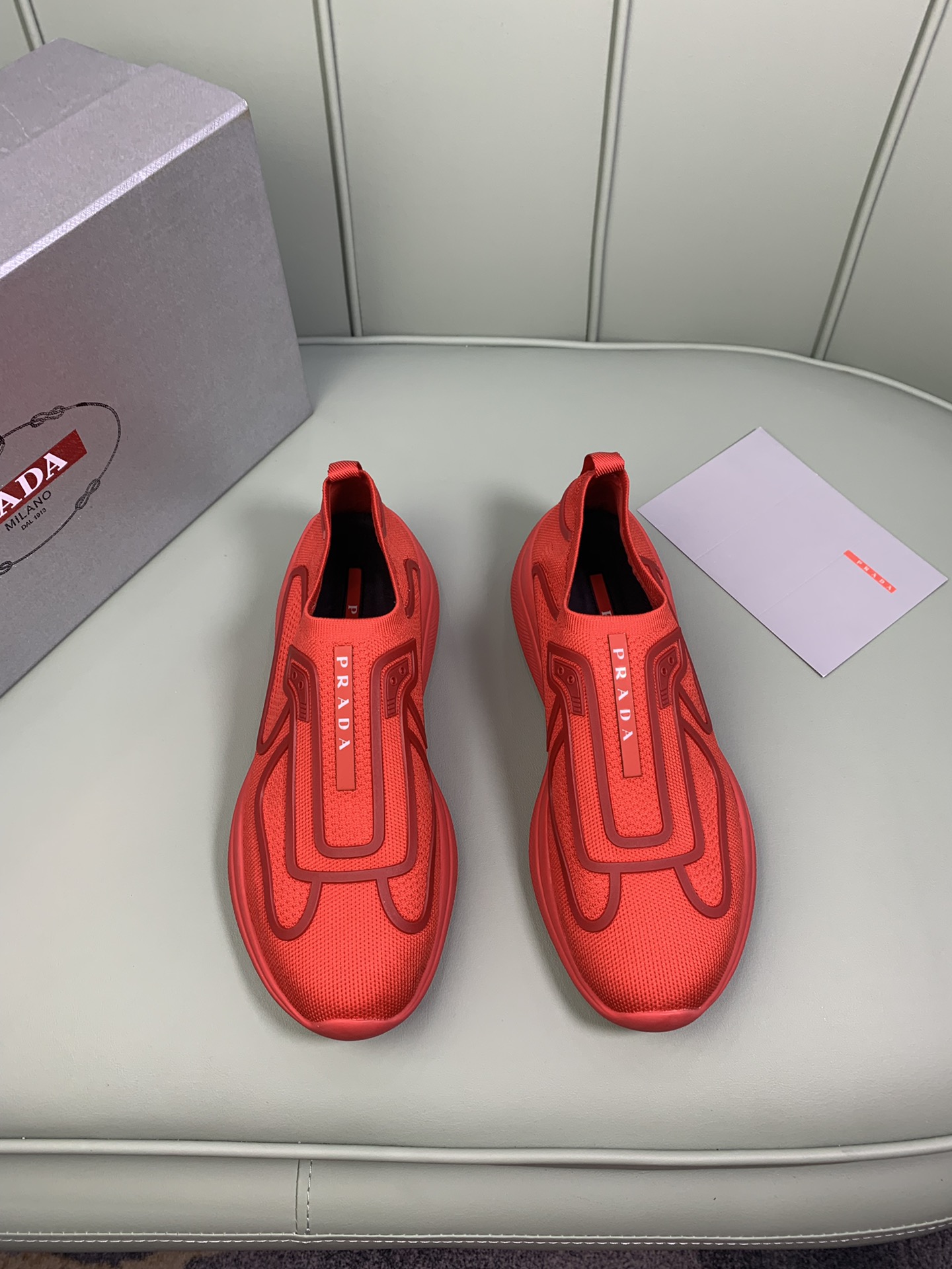 Men P*rada Top Sneaker （ ）