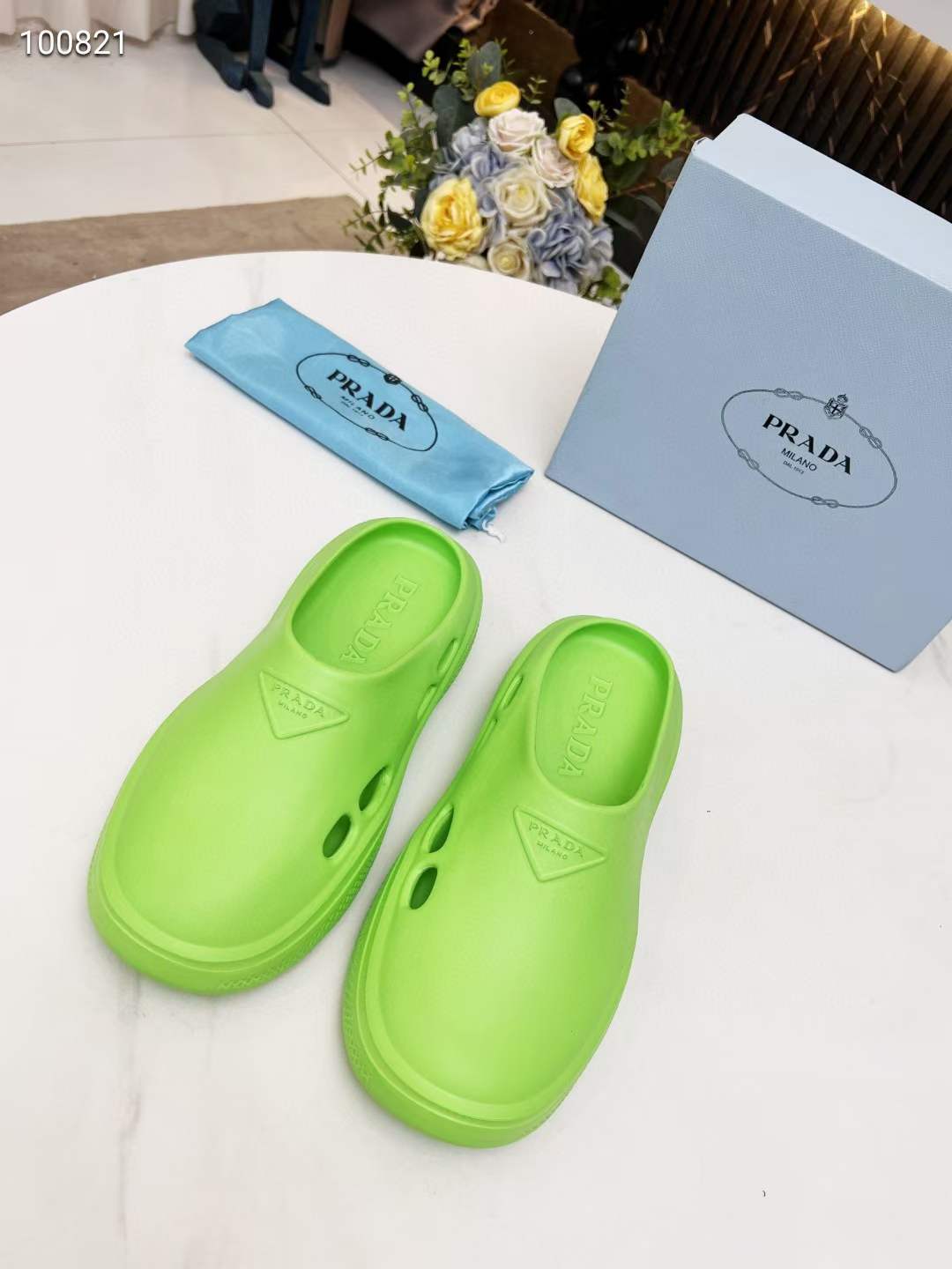 Men Women P*rada Top Slippers （ ）