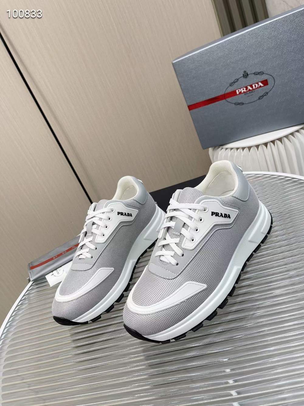 Men P*rada Top Sneaker （ ）