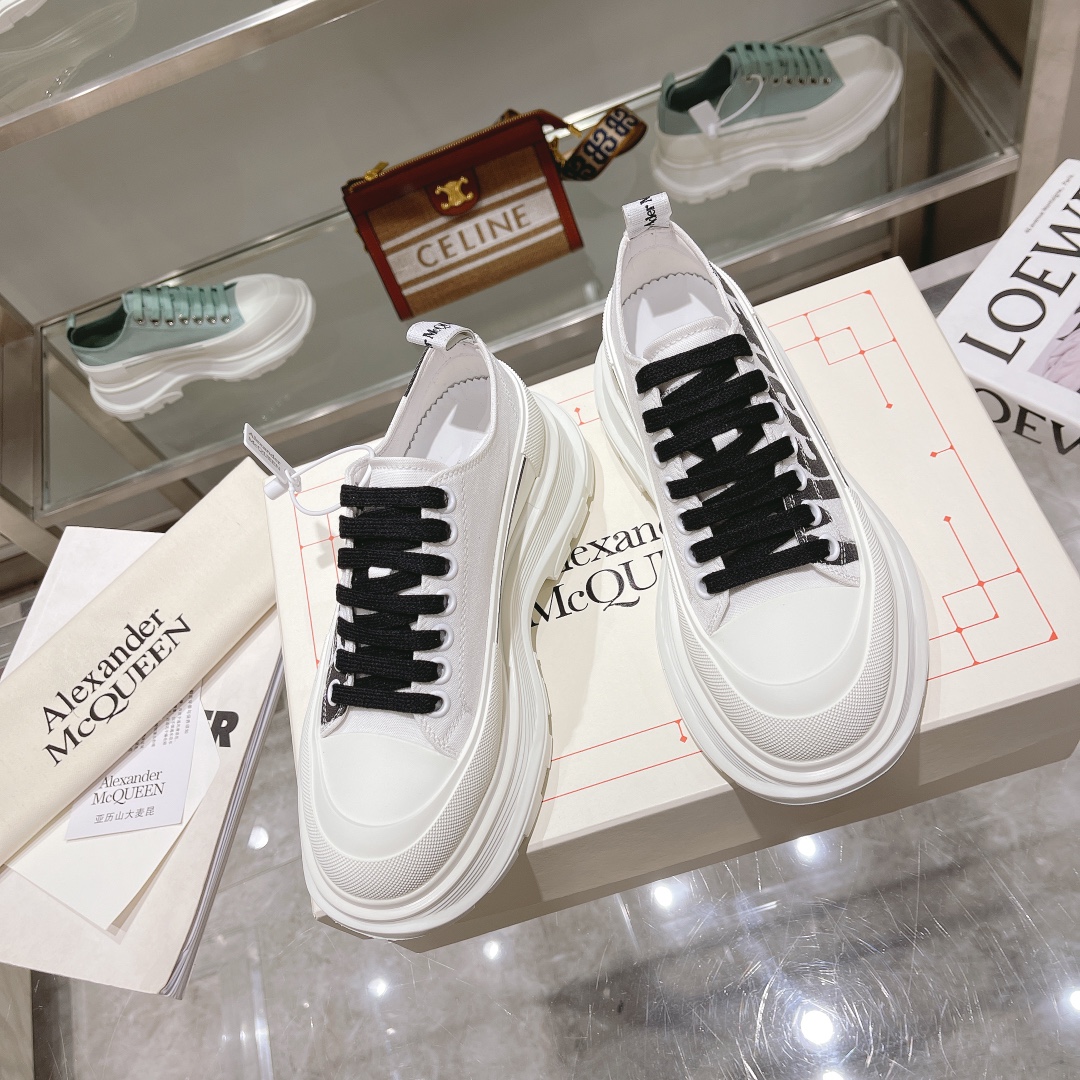 Men Women A*lexander M*cqueen Top Sneaker （ ）