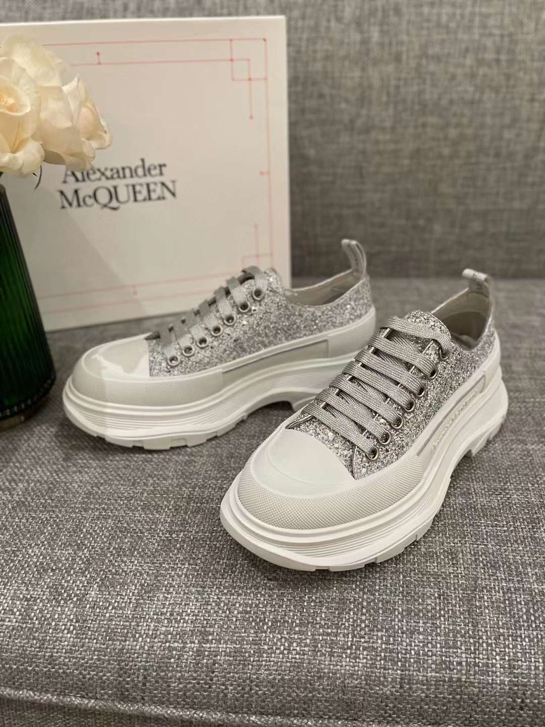 Men Women A*lexander M*cqueen Top Sneaker （ ）