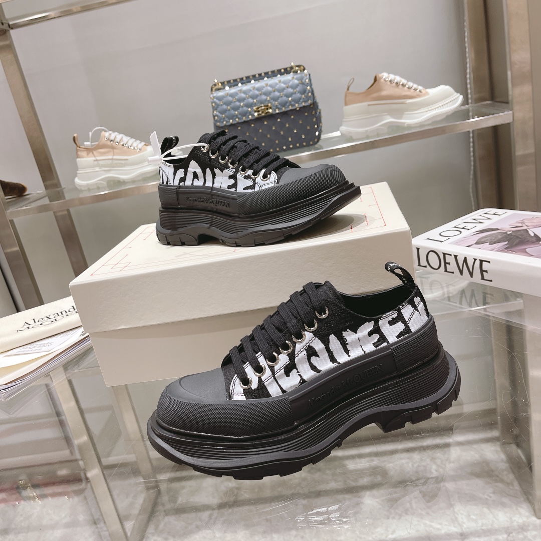 Men Women A*lexander M*cqueen Top Sneaker ( )