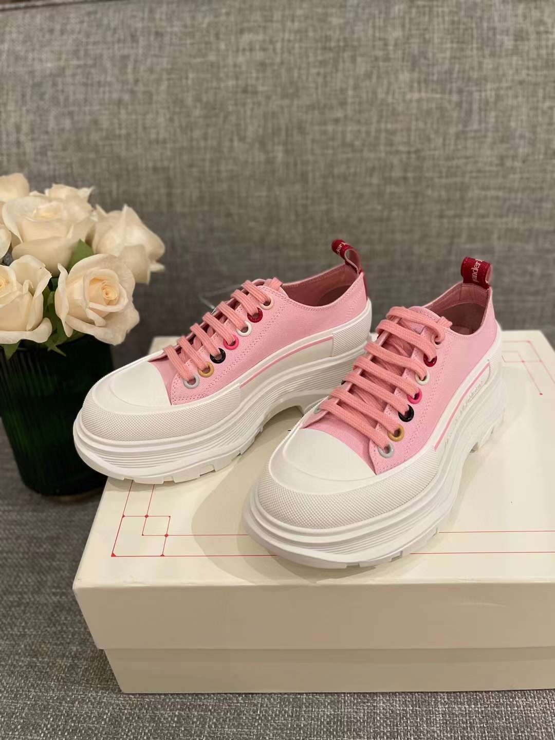 Men Women A*lexander M*cqueen Top Sneaker （ ）