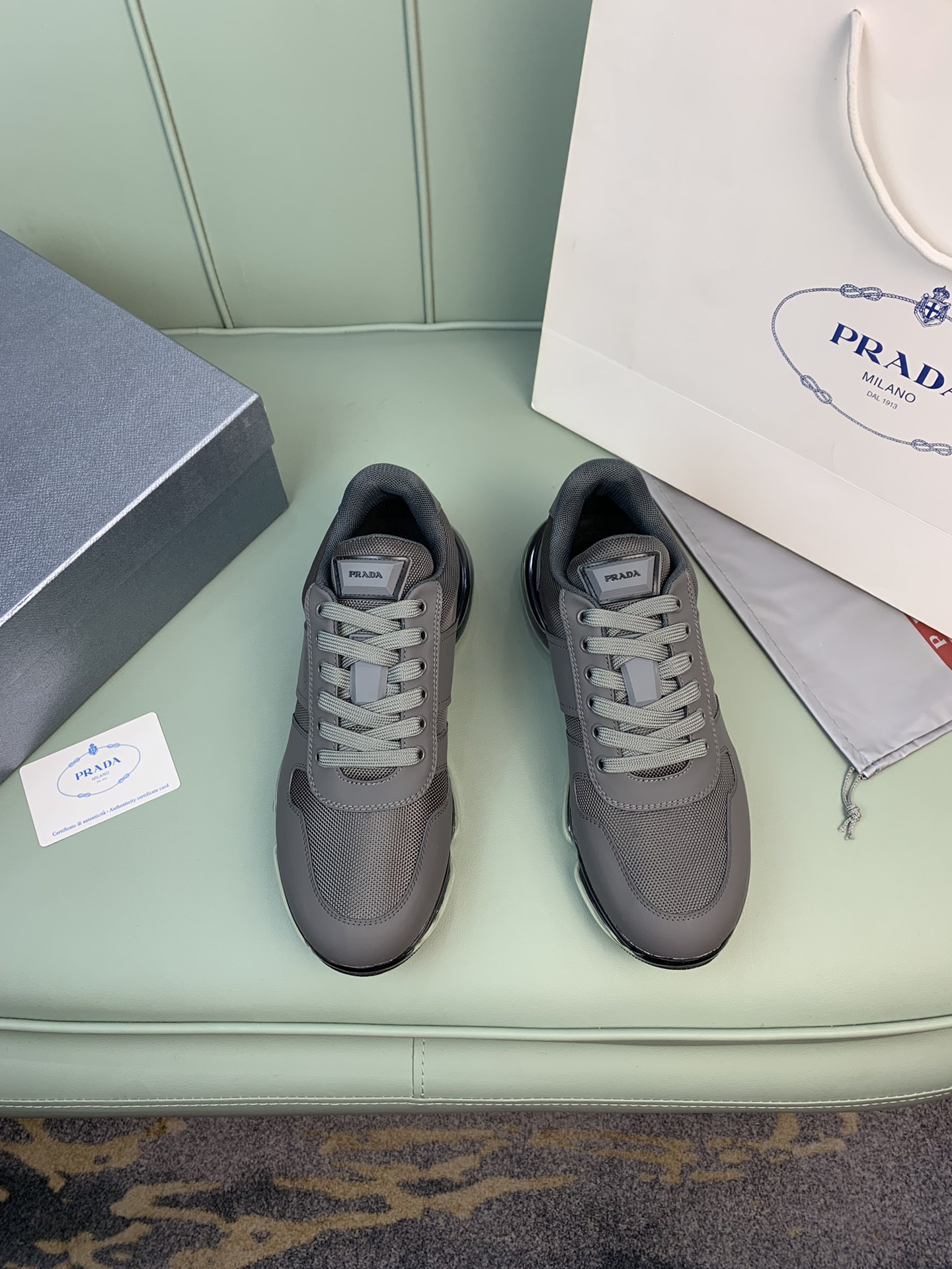 Men P*rada Top Sneaker （ ）