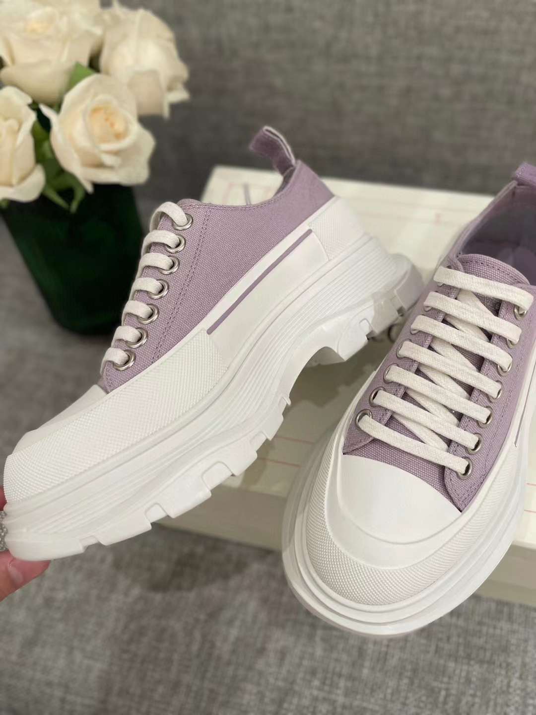 Men Women A*lexander M*cqueen Top Sneaker ( )