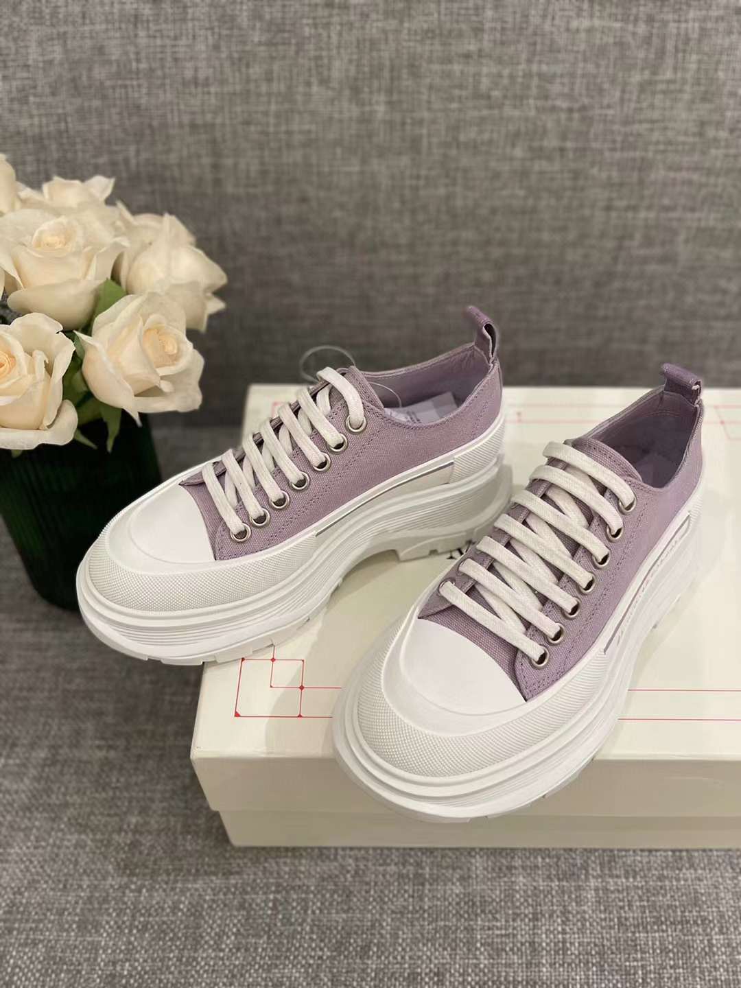 Men Women A*lexander M*cqueen Top Sneaker ( )