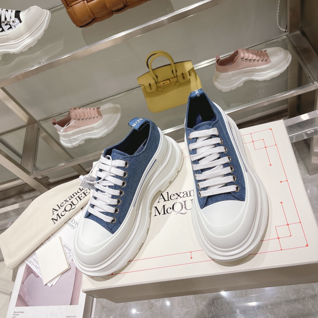 Men Women A*lexander M*cqueen Top Sneaker ( )