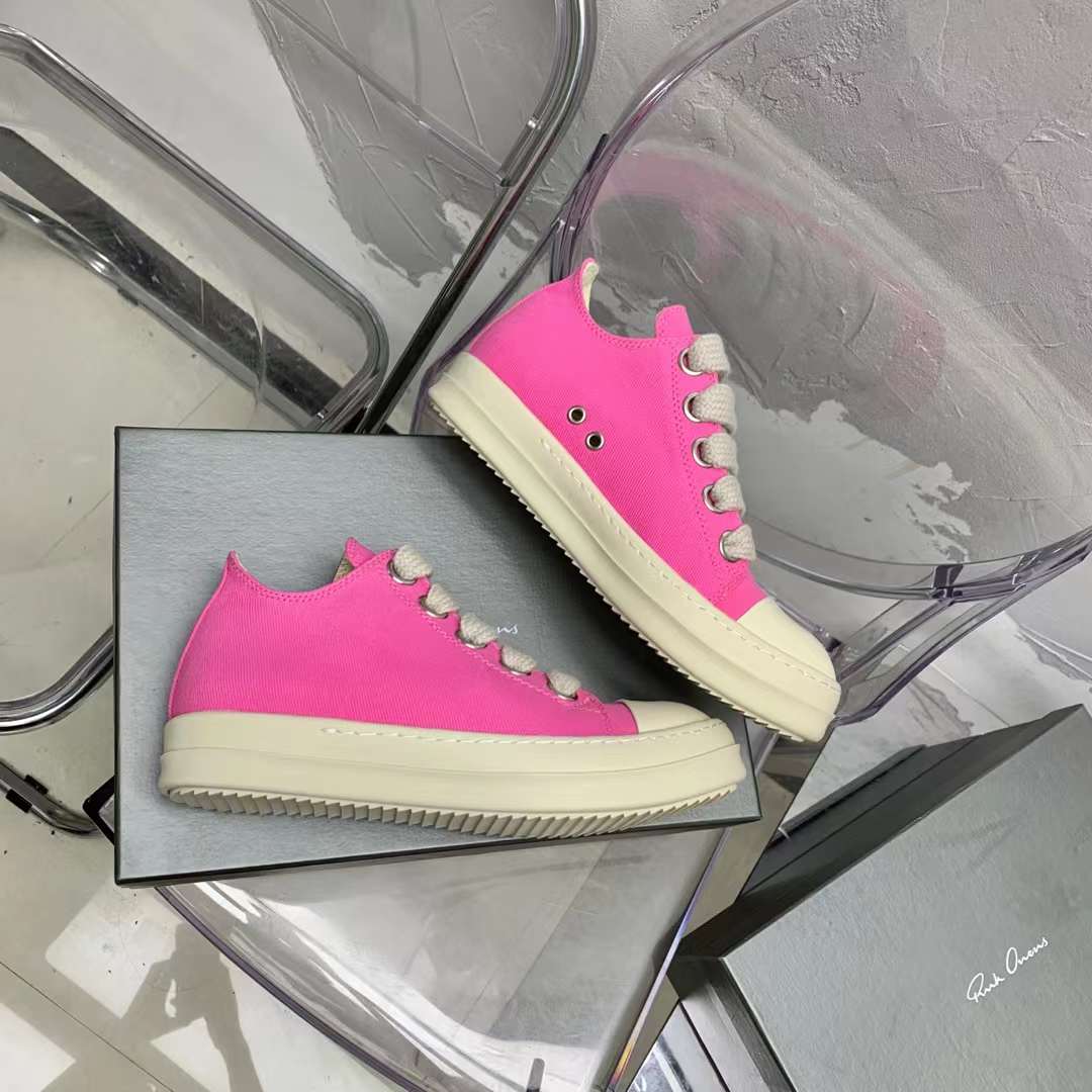 Men Women R*ick O*wens Top Sneaker