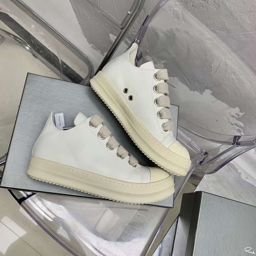 Men Women R*ick O*wens Top Sneaker