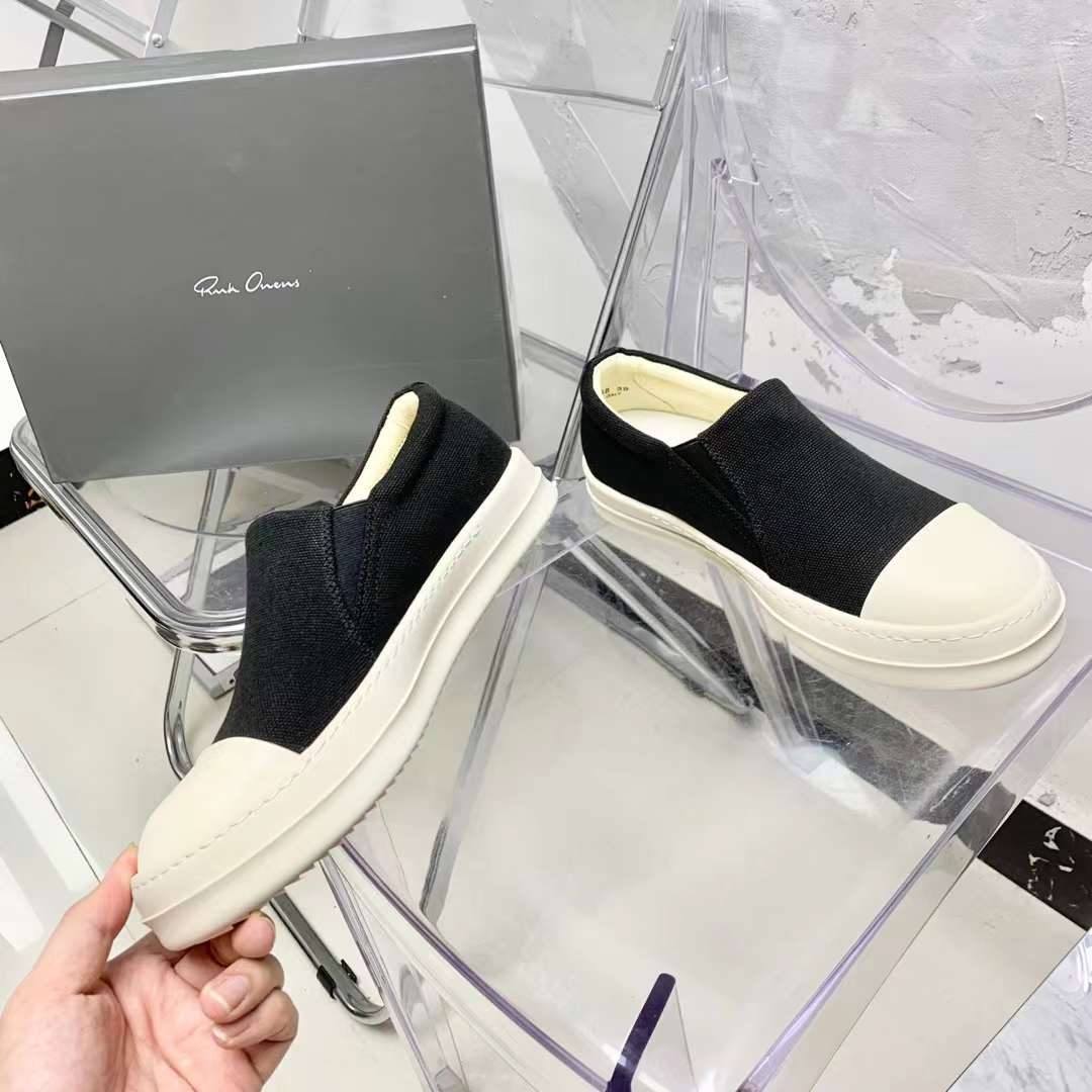 Men Women R*ick O*wens Top Sneaker