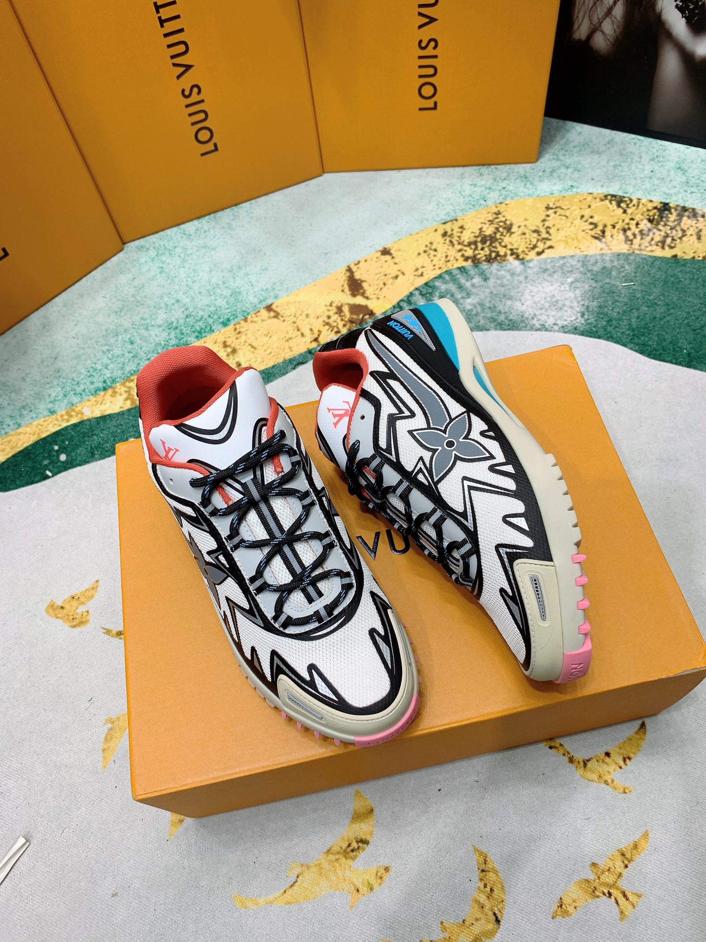 Men Women L*ouis V*uitton Top Sneaker Maikesneakers