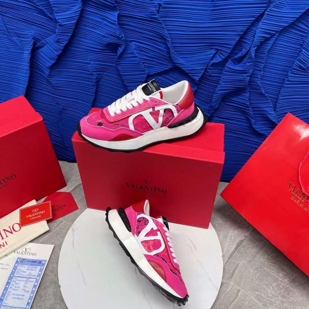 Women Men V*alentino Sneakers Maikesneakers