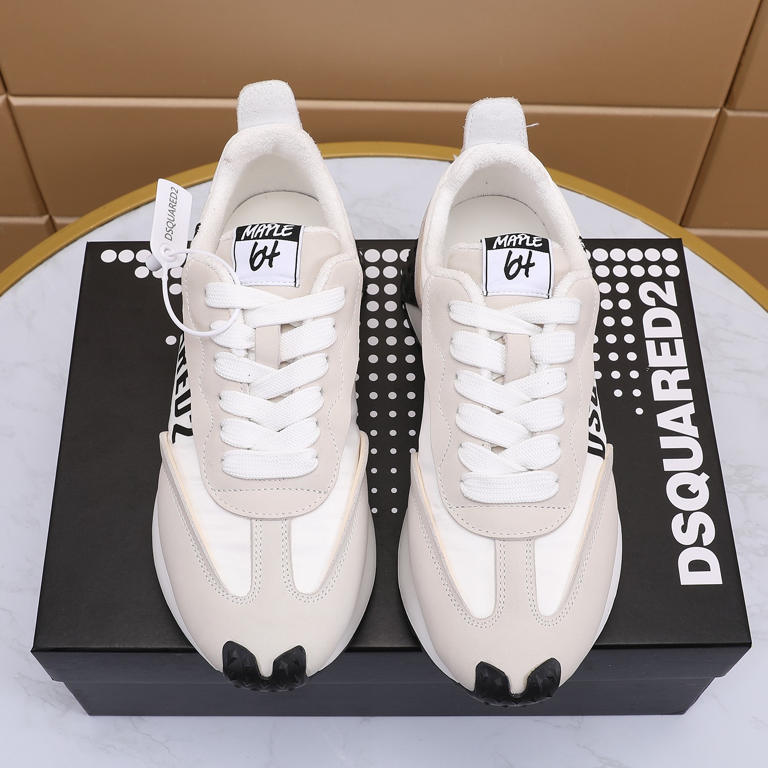 Men O*ff W*hite Top Sneakers