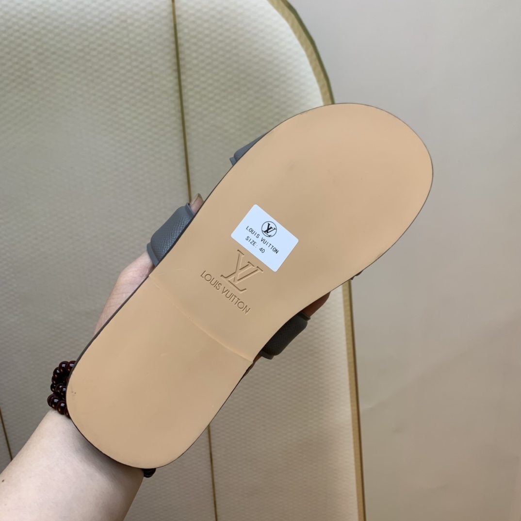 Men Women H*ermes Top Sandals