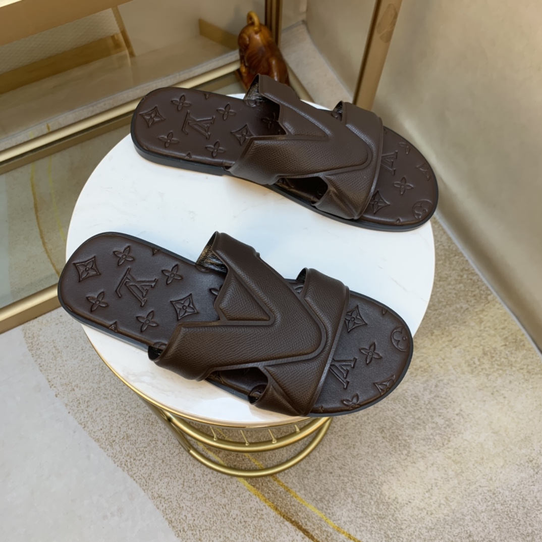 Men Women H*ermes Top Sandals