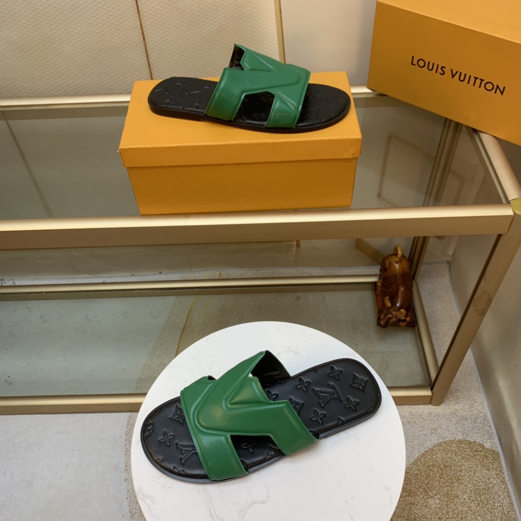 Men Women H*ermes Top Sandals