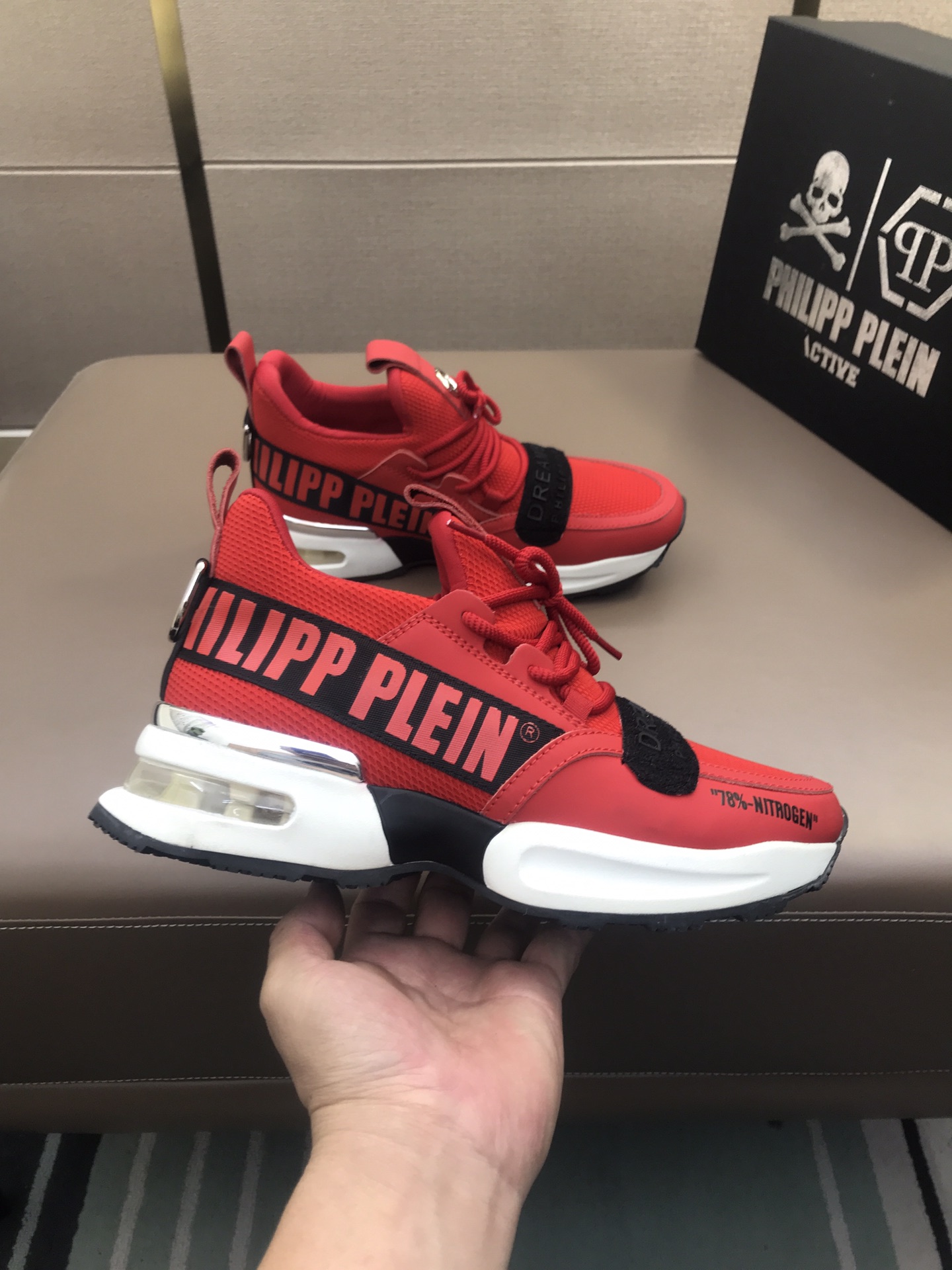 Men P*hilipp P*lein Top Sneaker （）