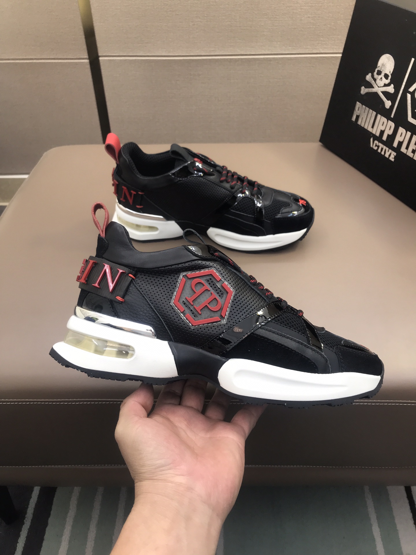 Men P*hilipp P*lein Top Sneaker （）