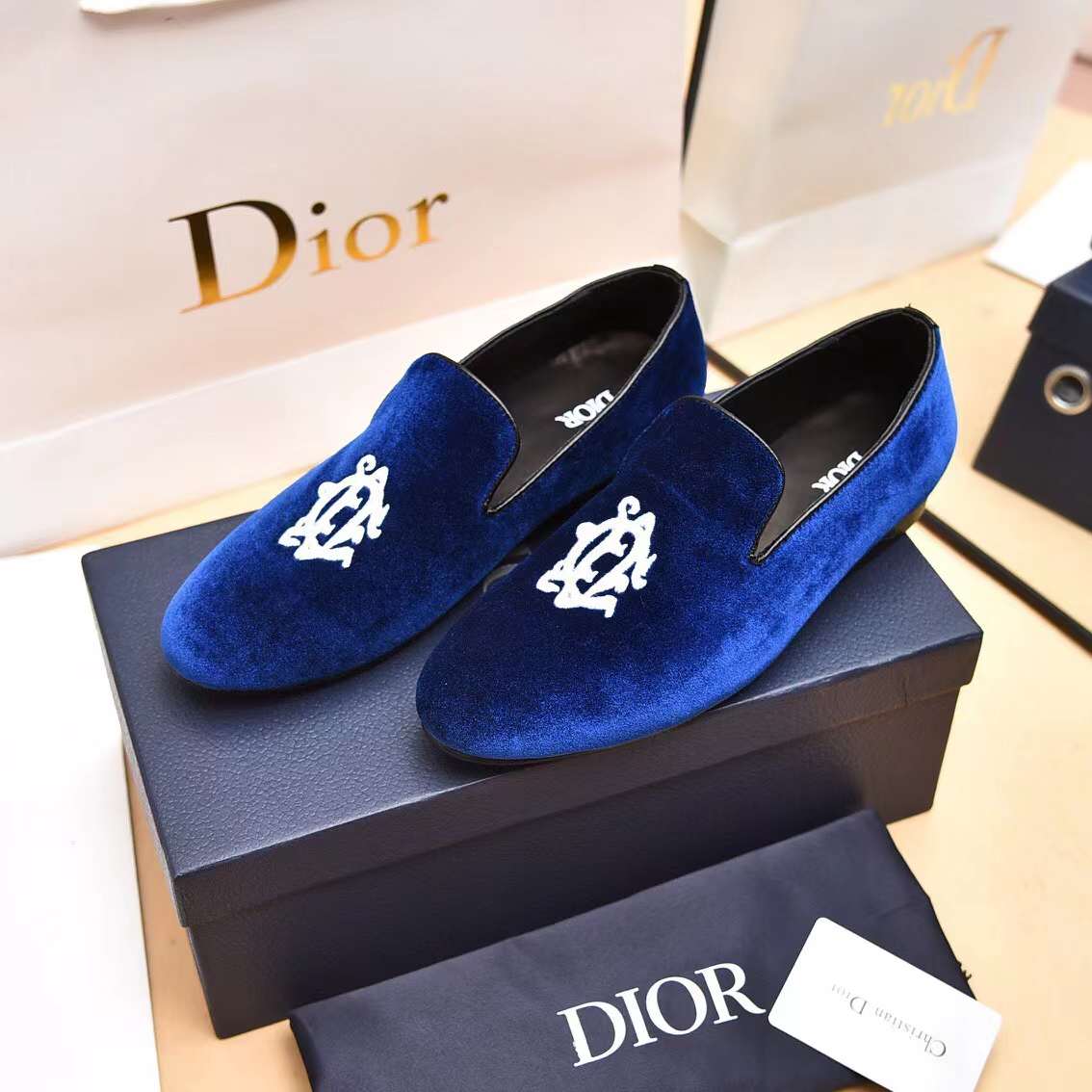 Men D*ior Top Sneaker（）