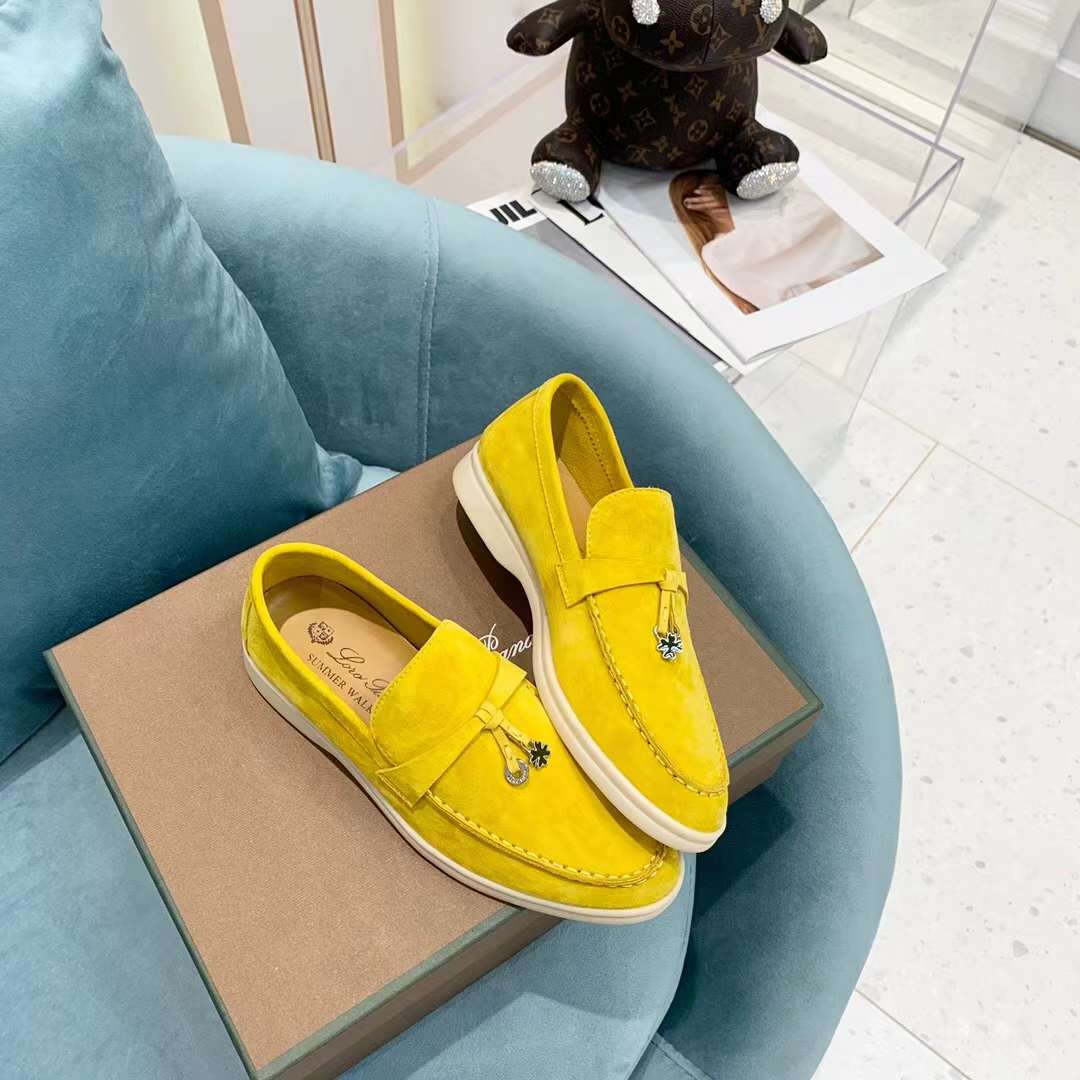 Men Women L*oro P*iana Top Loafer （）