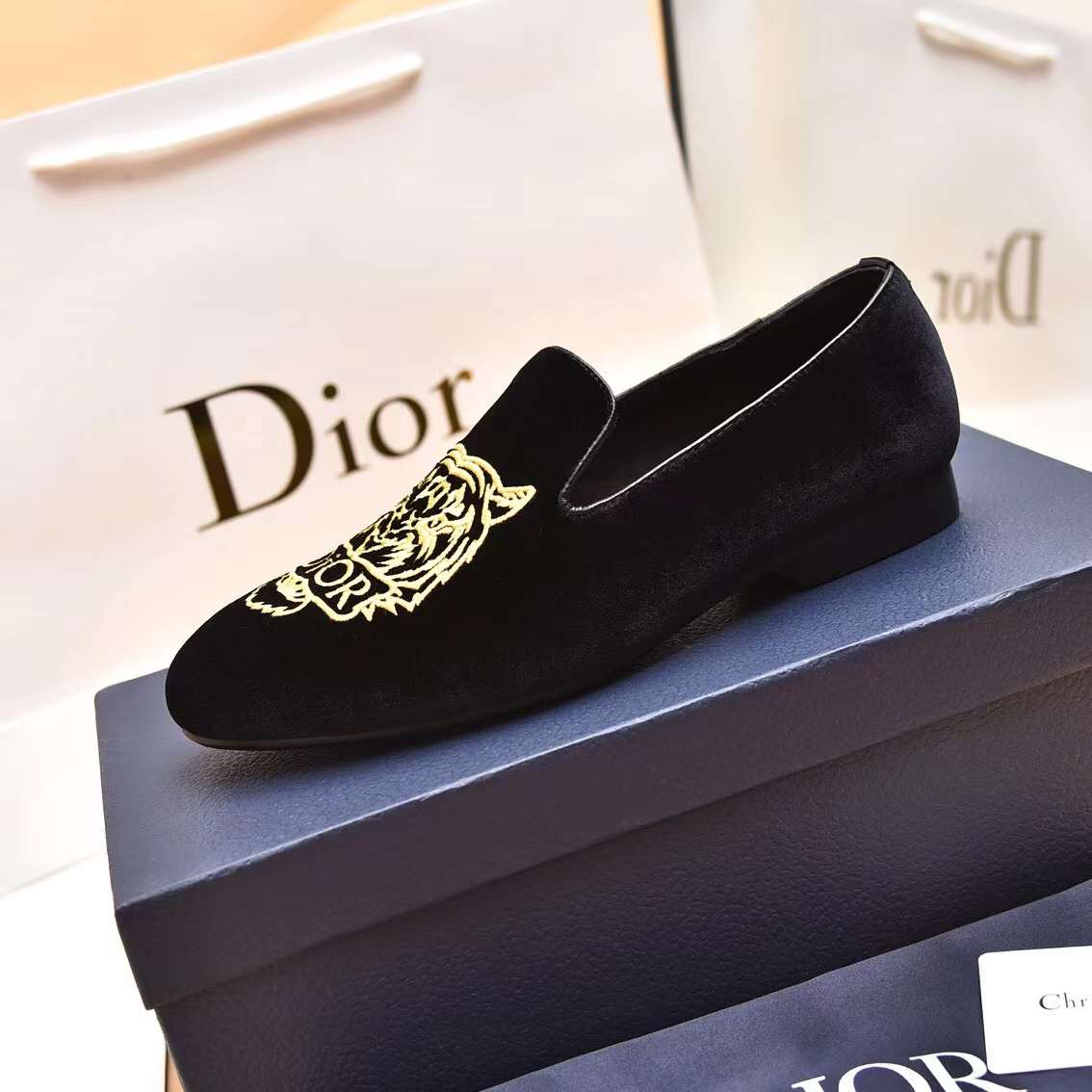 Men D*ior Top Sneaker（）