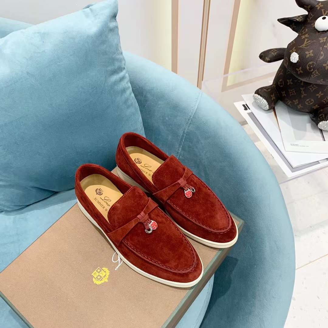 Men Women L*oro P*iana Top Loafer （）