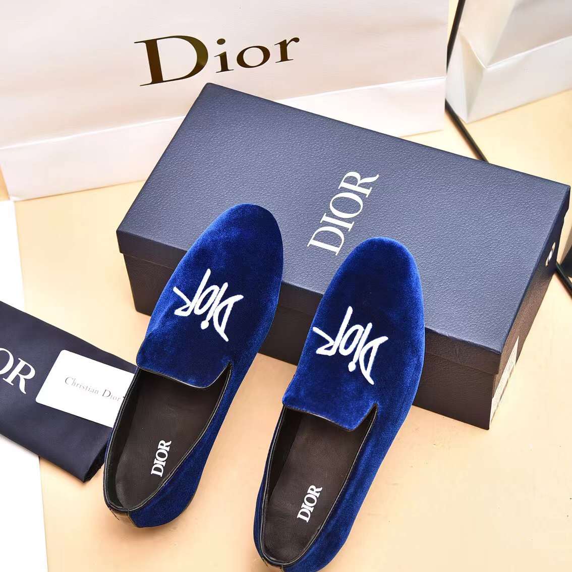 Men D*ior Top Sneaker（）