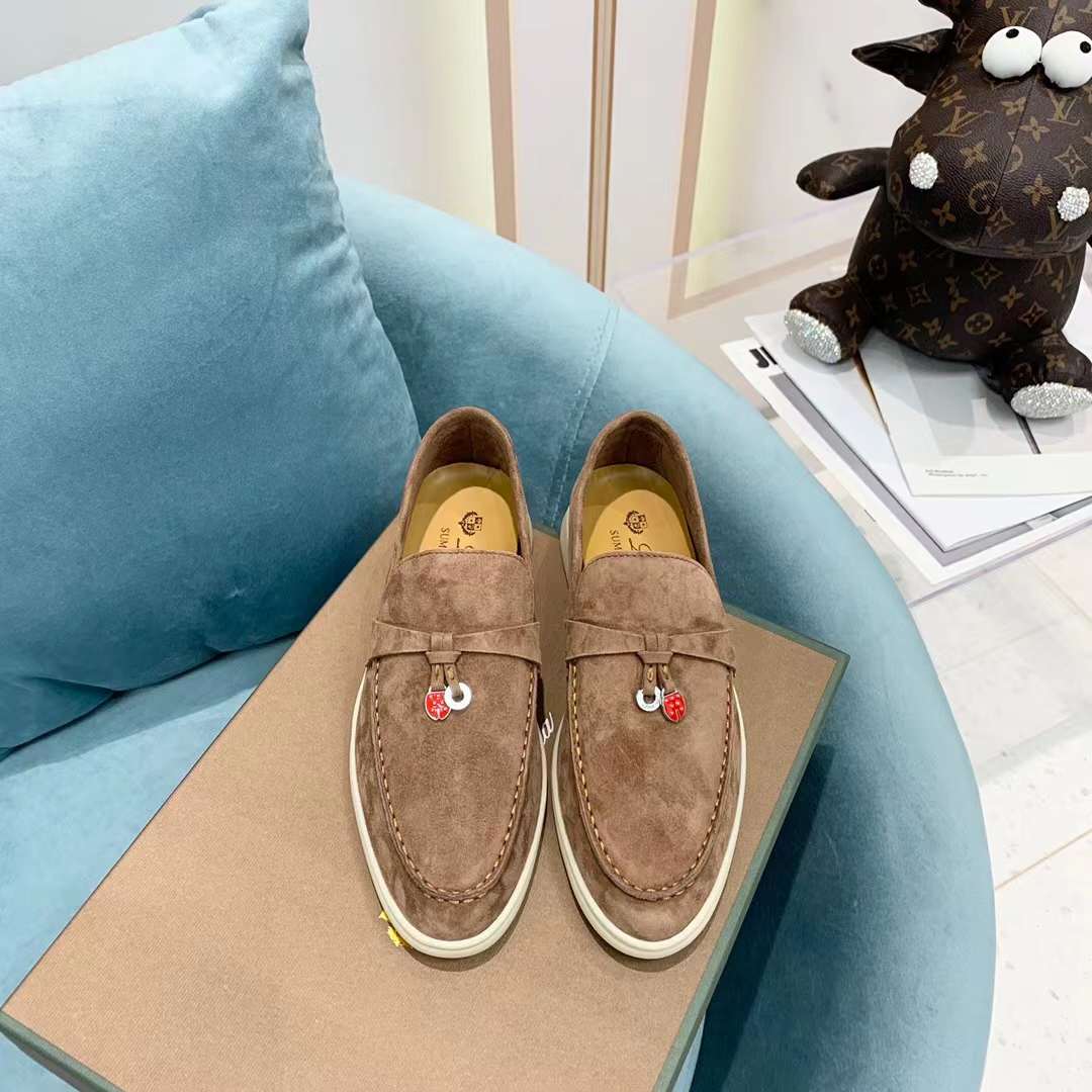 Men Women L*oro P*iana Top Loafer （）