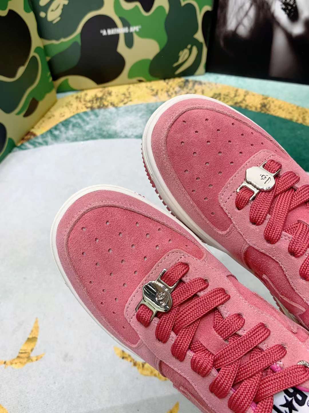 Men Women B*ape sta low Top Sneaker