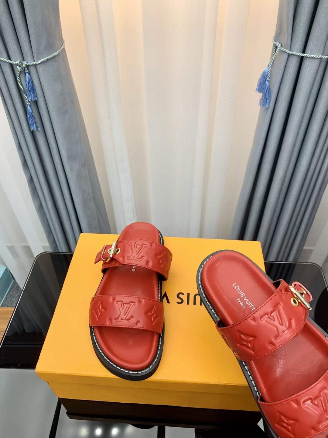 Women Men L*ouis V*uitton Top Slippers