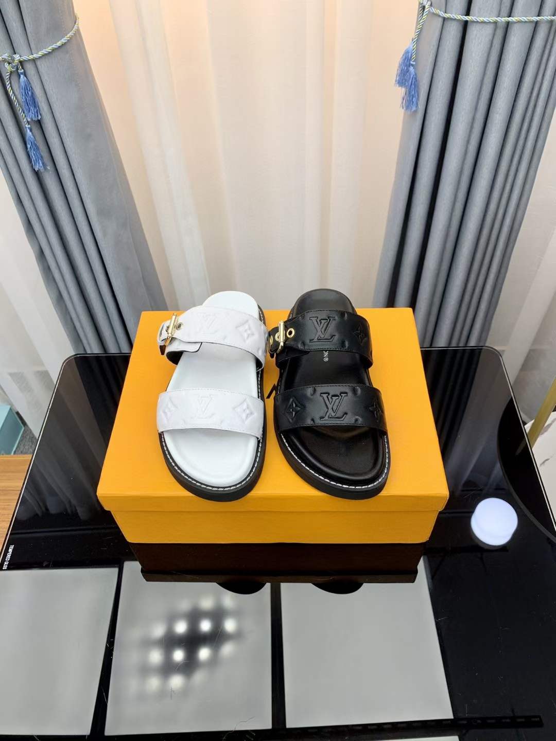 Women Men L*ouis V*uitton Top Slippers