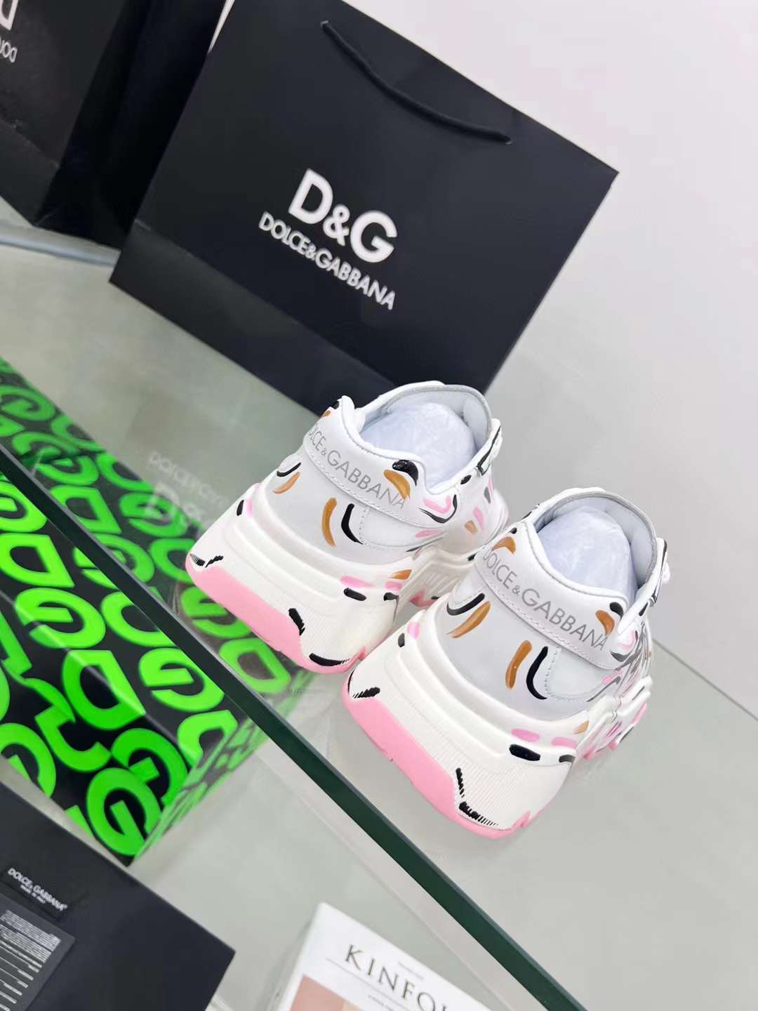 Men Women D*G Top Sneakers