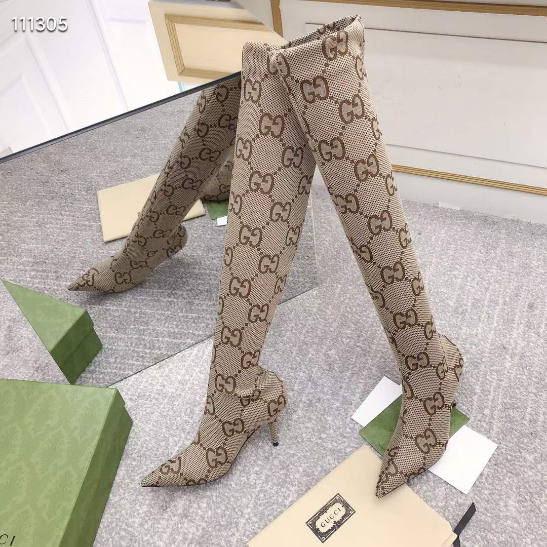Women G*ucci Top Boots （）
