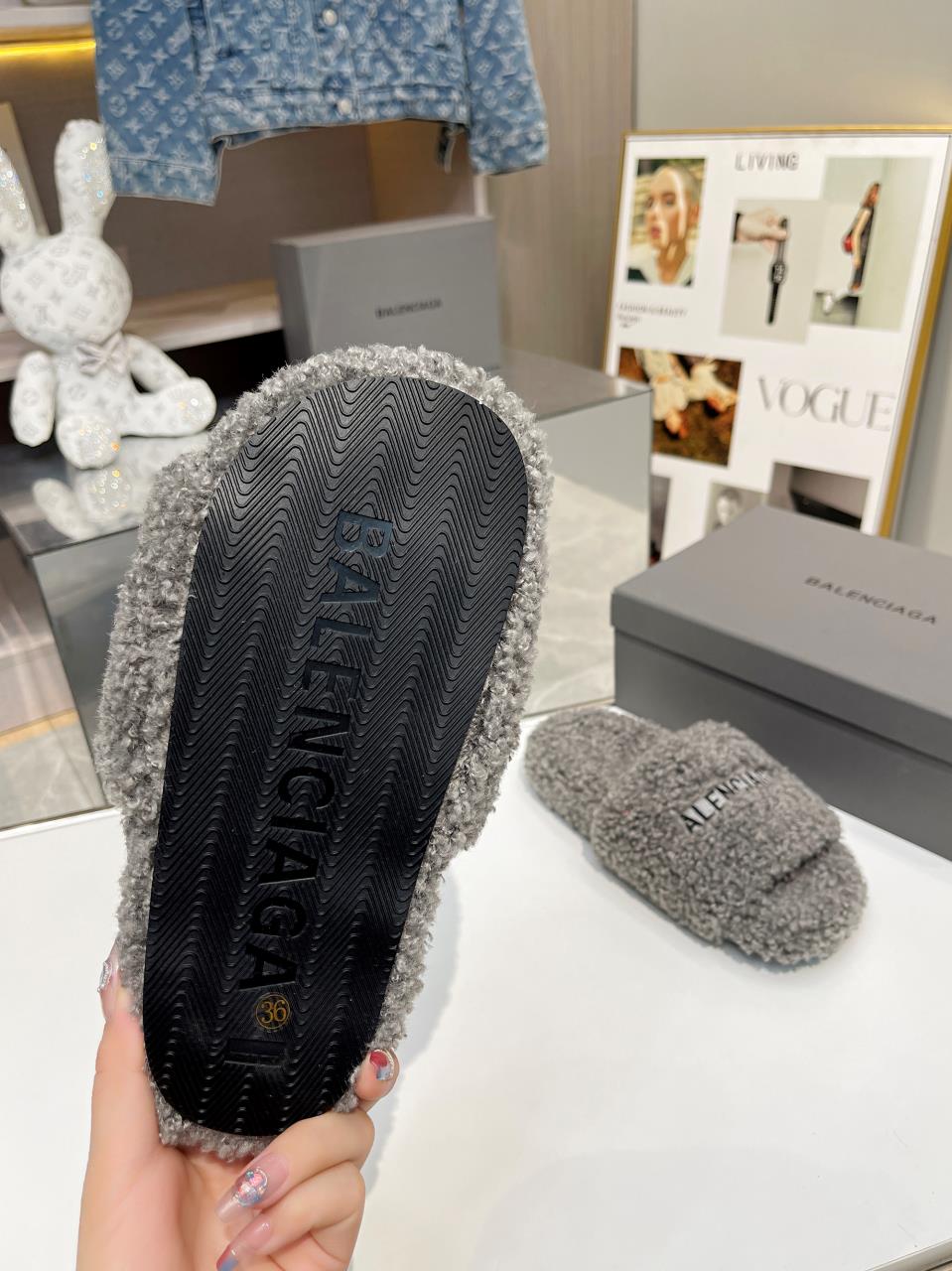 Women B*alenciaga Top Sandals