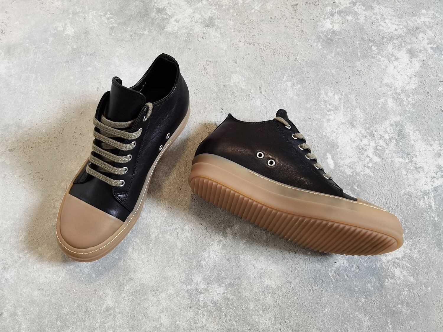 Men Women R*ick O*wens Top Sneaker