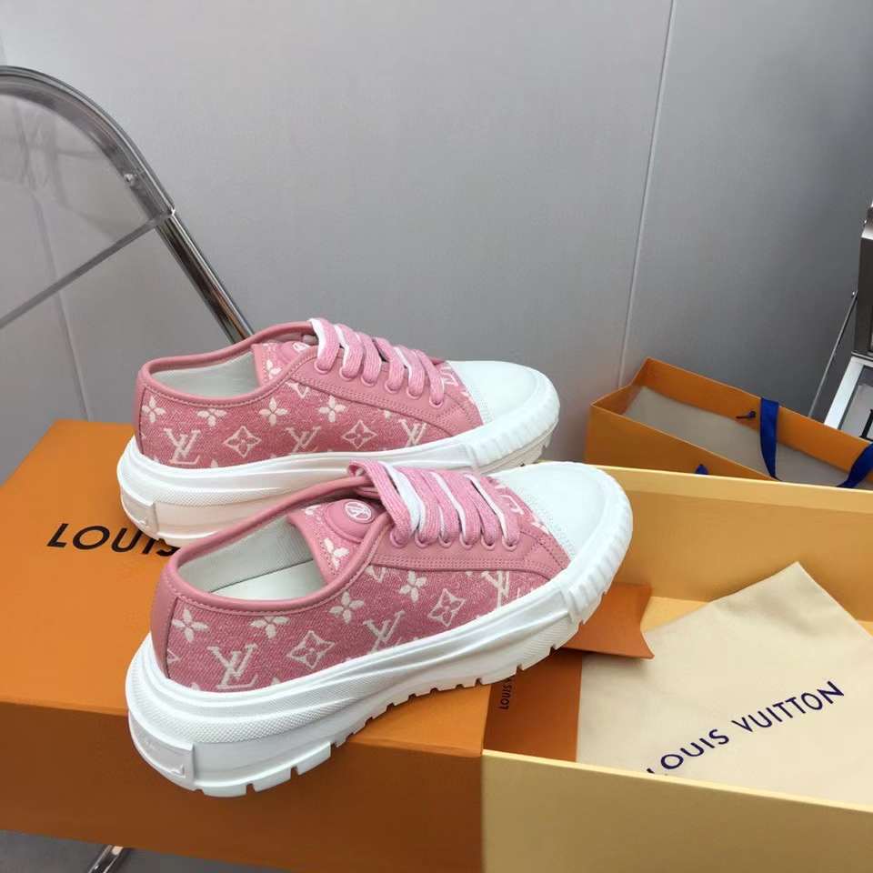 Women L*ouis V*uitton Top Sneaker Maikesneakers