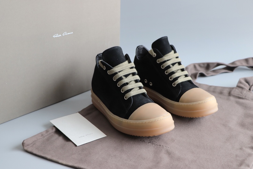 Men Women R*ick O*wens Top Sneaker