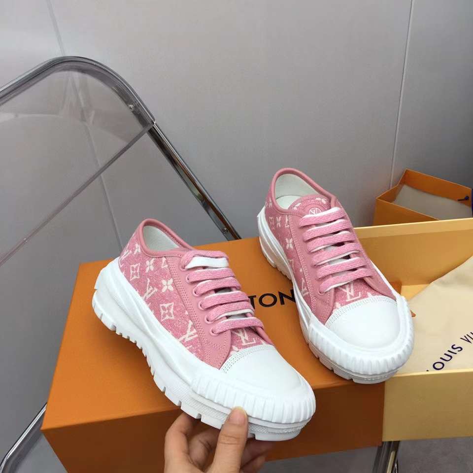 Women L*ouis V*uitton Top Sneaker Maikesneakers