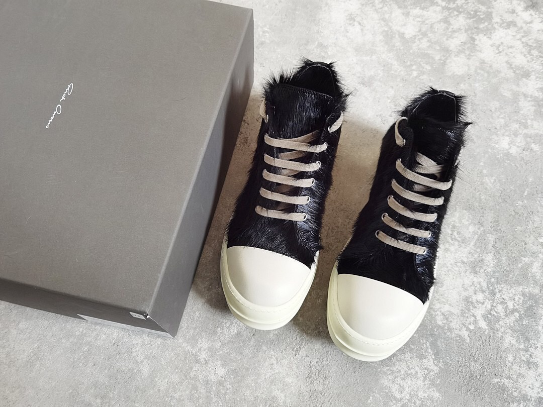 Men Women R*ick O*wens Top Sneaker