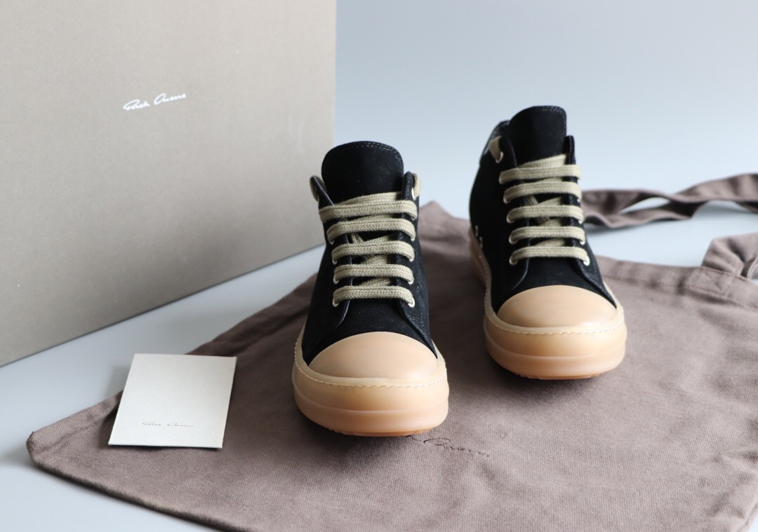 Men Women R*ick O*wens Top Sneaker