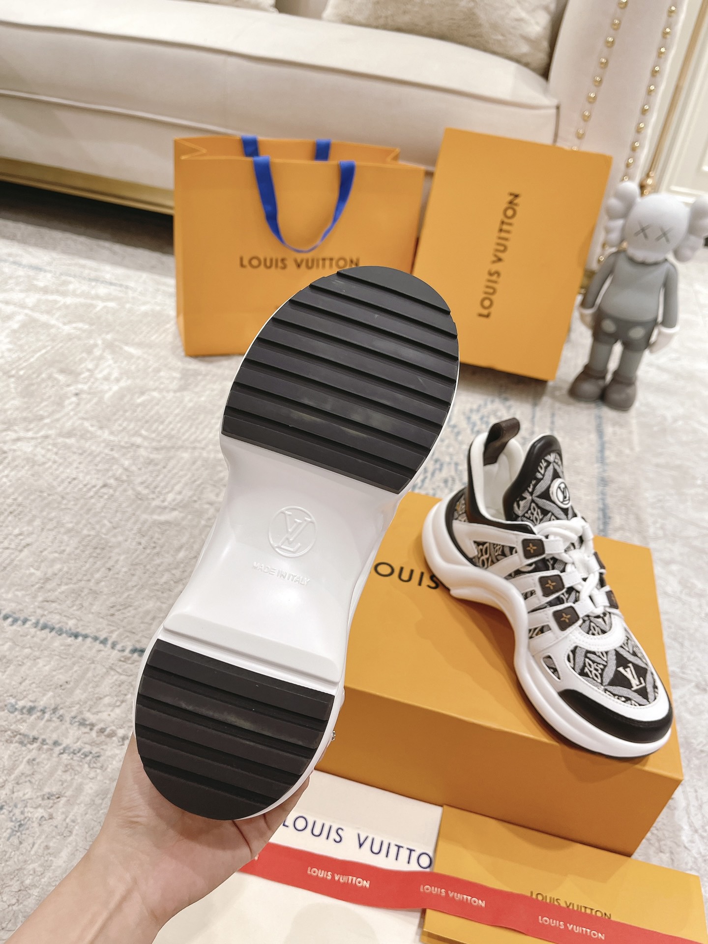 Women L*ouis V*uitton Top Sneaker Maikesneakers