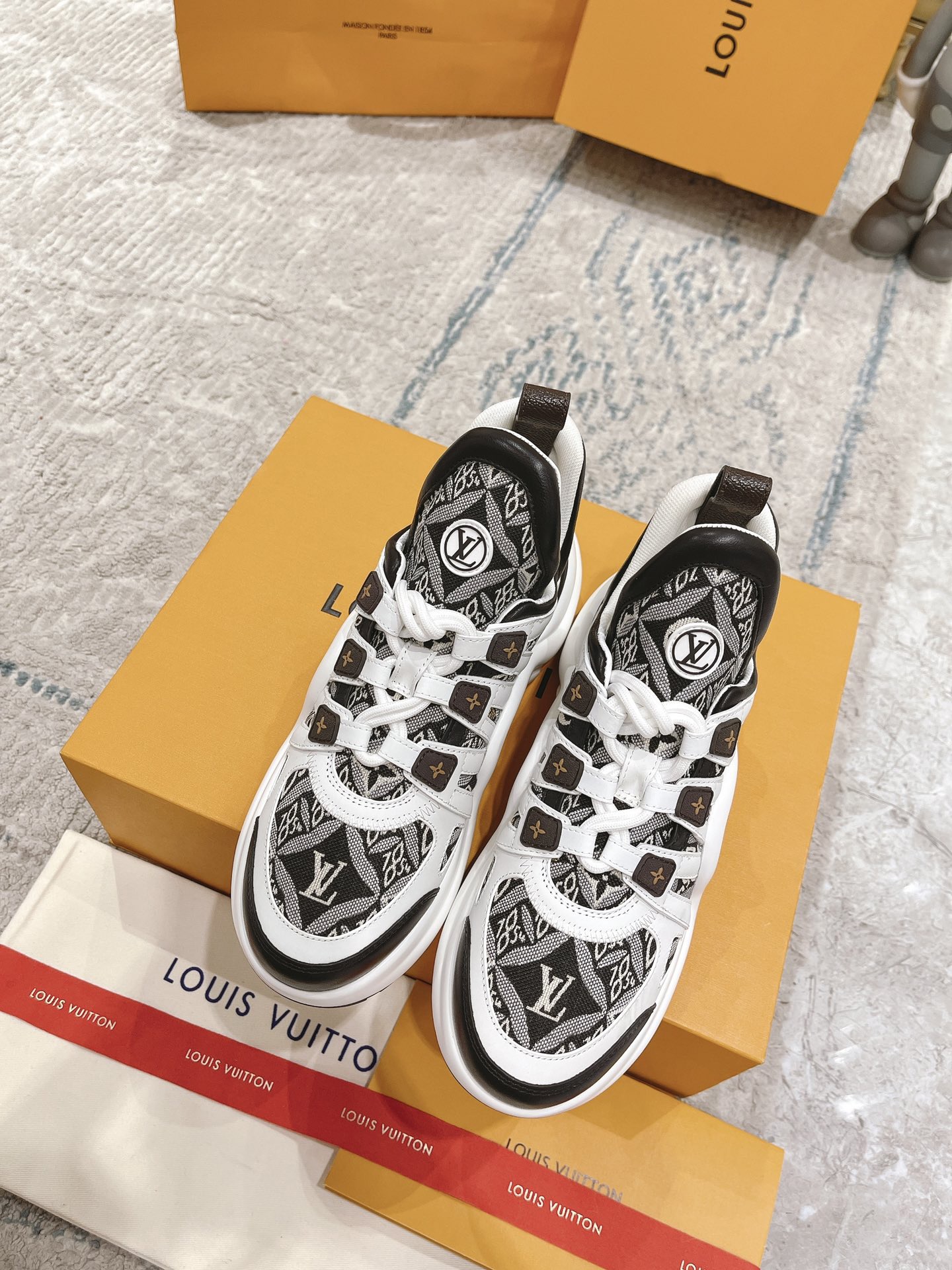 Women L*ouis V*uitton Top Sneaker Maikesneakers