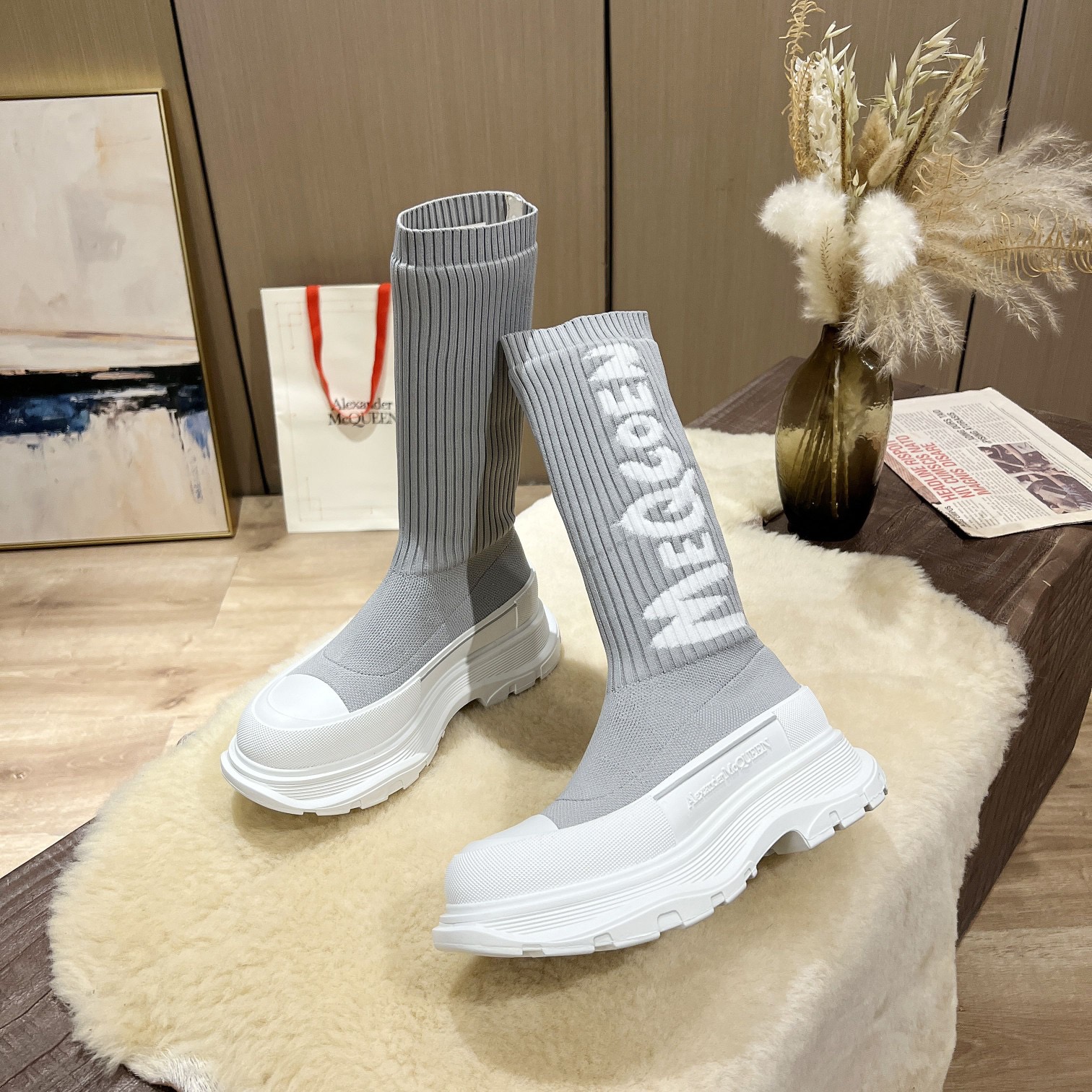 A*exander M*queen boots