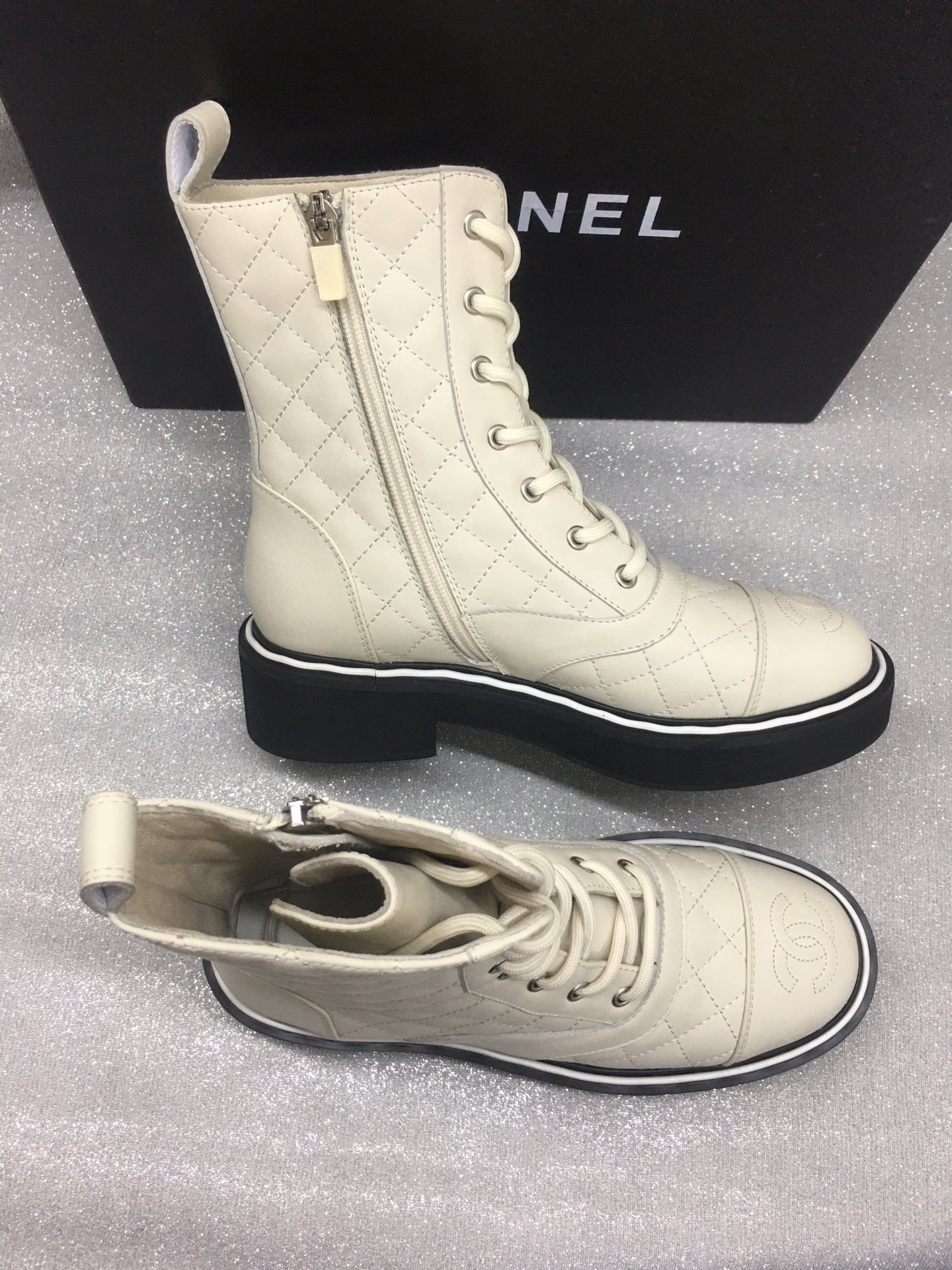 Women C*hanel Top Boots Maikesneakers