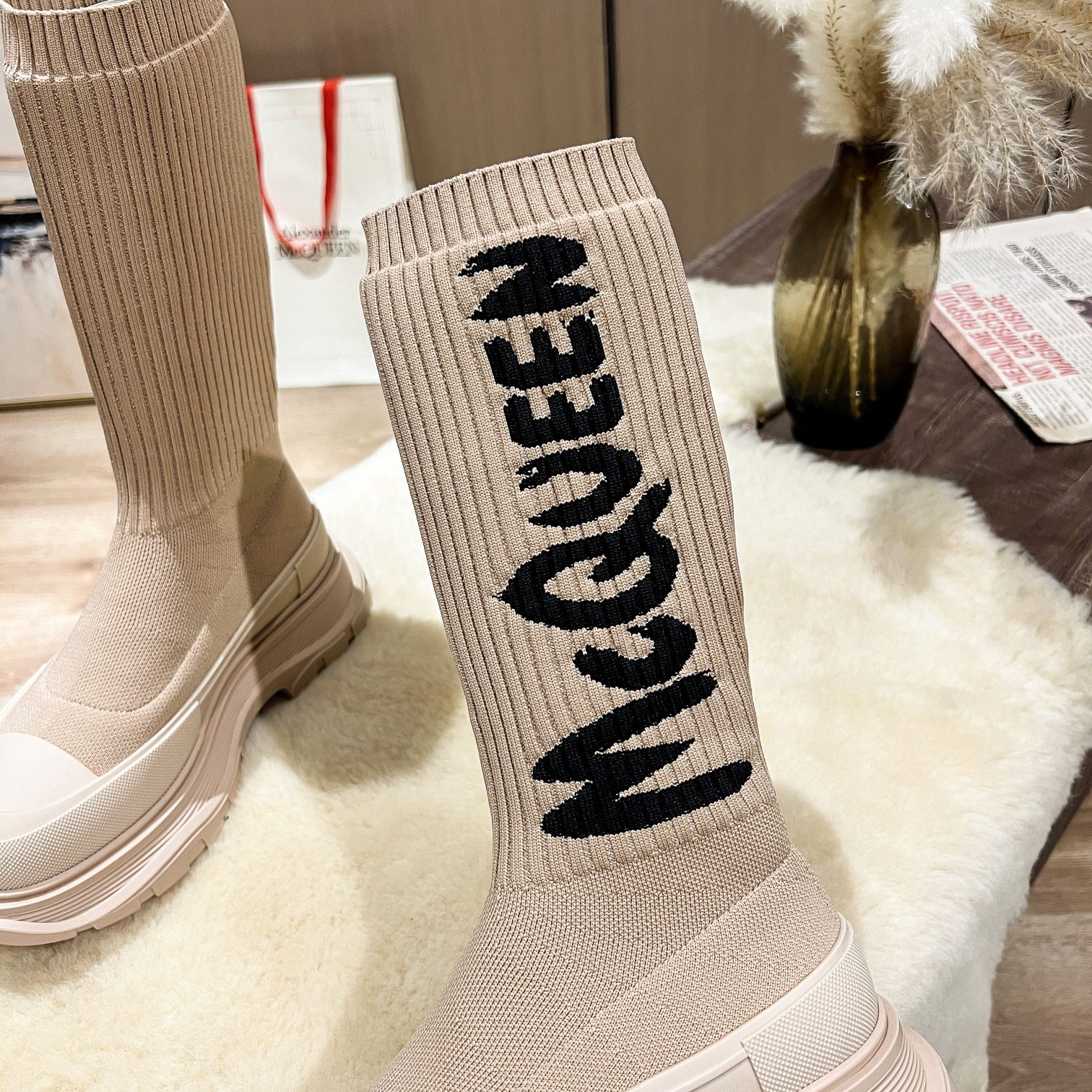 A*exander M*queen boots