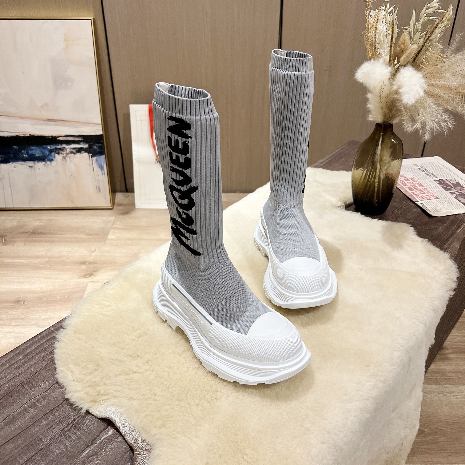 A*exander M*queen boots