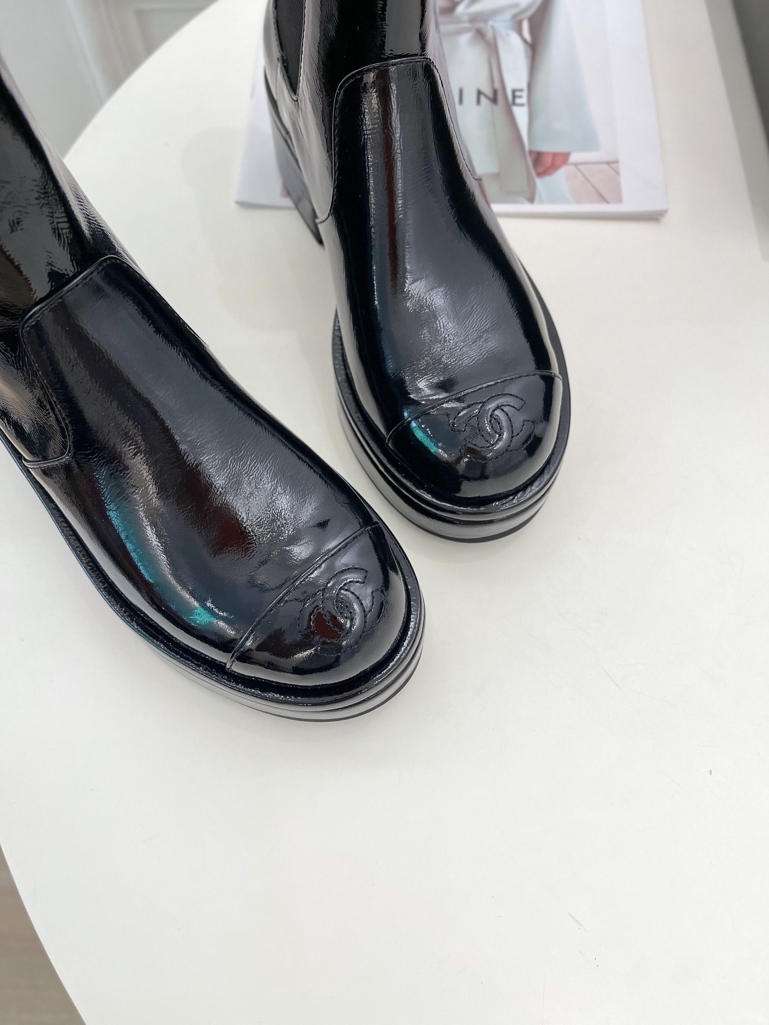 Women C*hanel Top Boots Maikesneakers