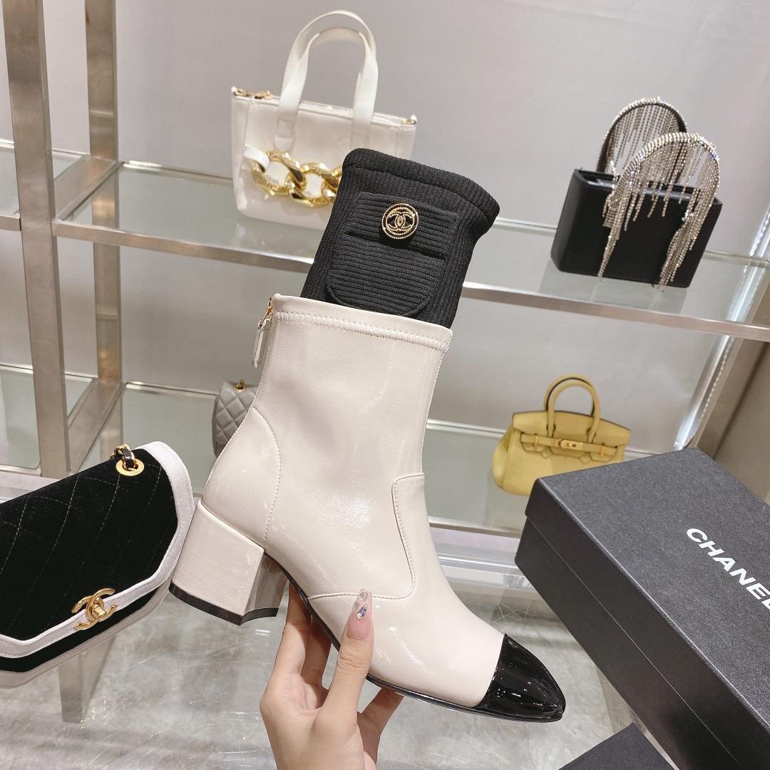 Women C*hanel Top Boots Maikesneakers