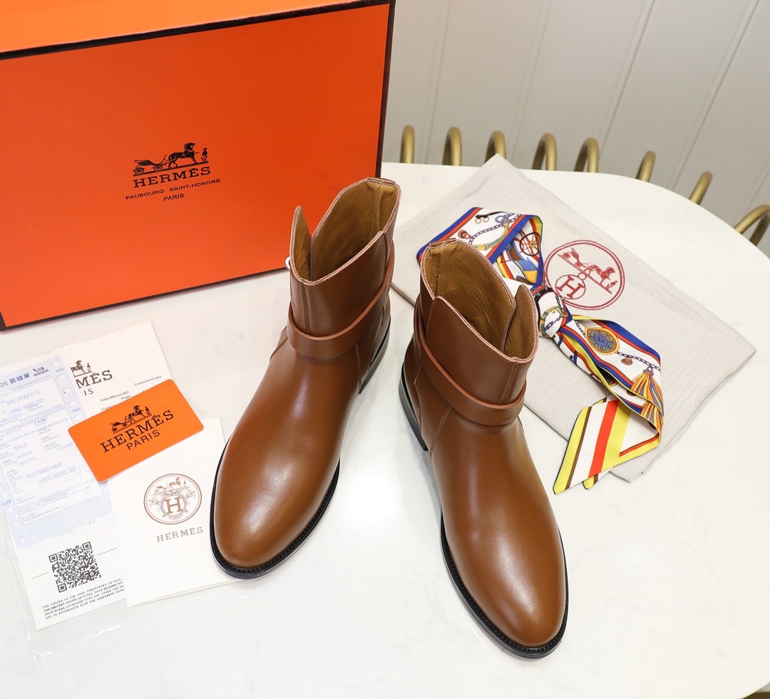 Women H*ermes Top Boots Maikesneakers