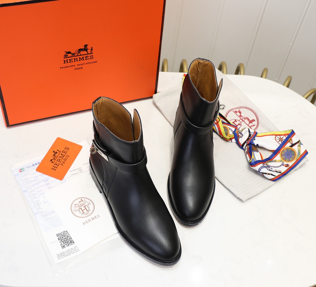 Women H*ermes Top Boots Maikesneakers